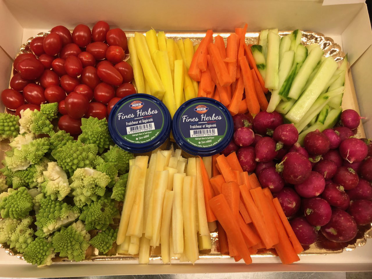 plateau crudites chez magendie lons